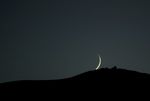 Couché de Lune sur le Mont Chirant