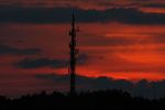 coucher soleil Antenne