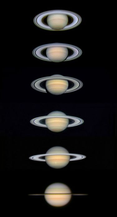 anneaux Saturne 2004-2009