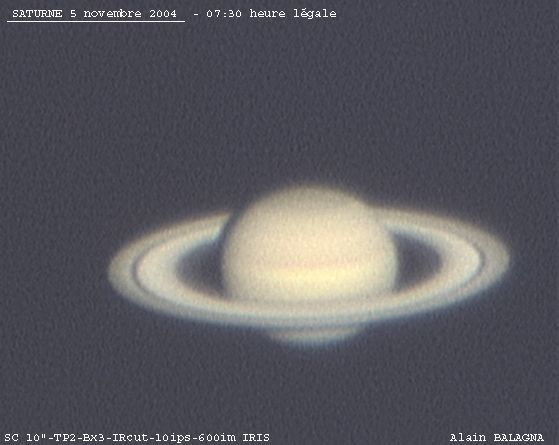 Saturne 5 nov 05