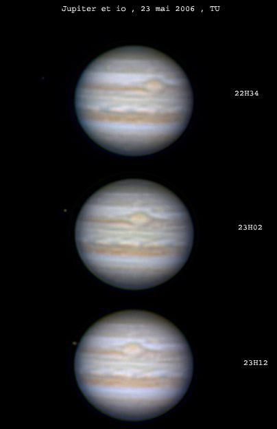 jupiter rotation 23 mai 06