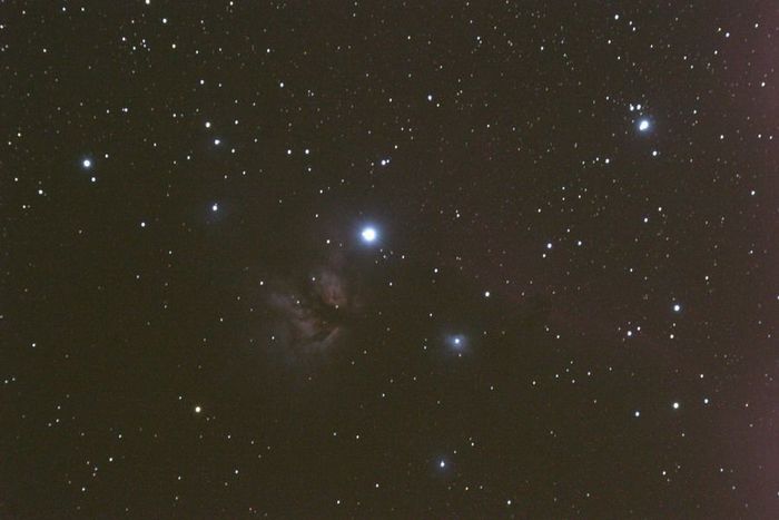 IC 434 et la flamme