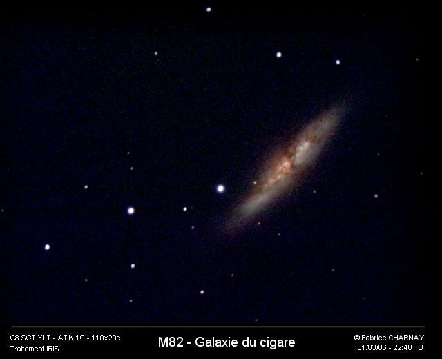 M82, le 31Mars 2006