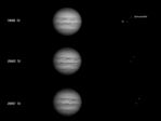 Jupiter, Io et Ganymède - 26 Août 2008